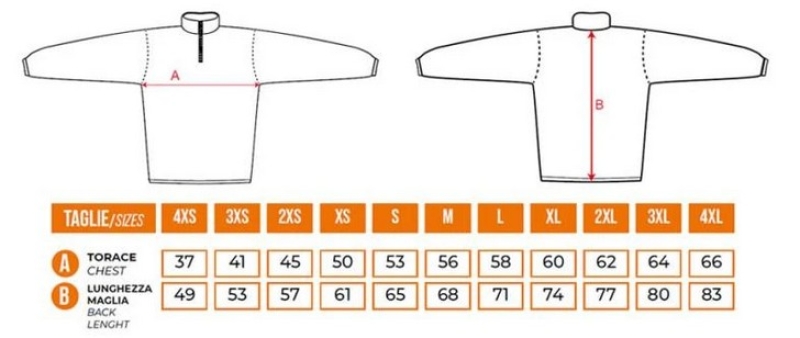 GIVOVA Trainingstop HALB ZIPP (MA023)